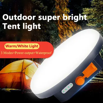 C2 Светодиодный светильник для палатки, Перезаряжаемый Фонарь Емкостью 9900 мАч, Портативный Аварийный Светильник для ночного рынка, лампа для кемпинга, лампа для кухни