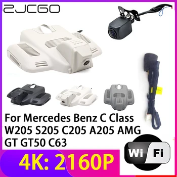 ZJCGO 4K 2160P Видеорегистратор Автомобильный Видеорегистратор Камера Рекордер Wifi Ночного Видения для Mercedes Benz C Class W205 S205 C205 A205 AMG GT GT50 C63