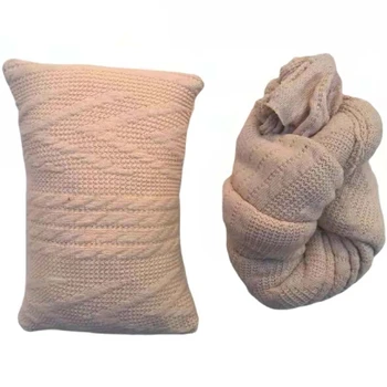Комплект одеял для новорожденных из 2 предметов, комплект подушек для пеленания младенцев, спальный мешок