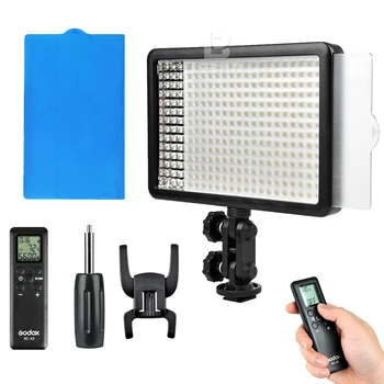 Светодиодная лампа для видеосъемки Godox LED308Y 3300K для видеокамеры DV + пульт дистанционного управления